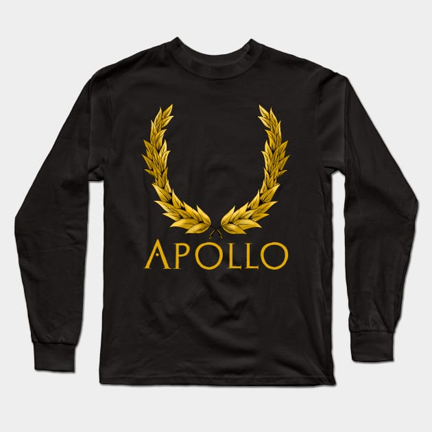 Ancient Greek Mythology - Apollo Long Sleeve T-Shirt by Styr Designs